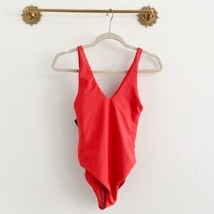Skatie Red One Piece Swimsuit